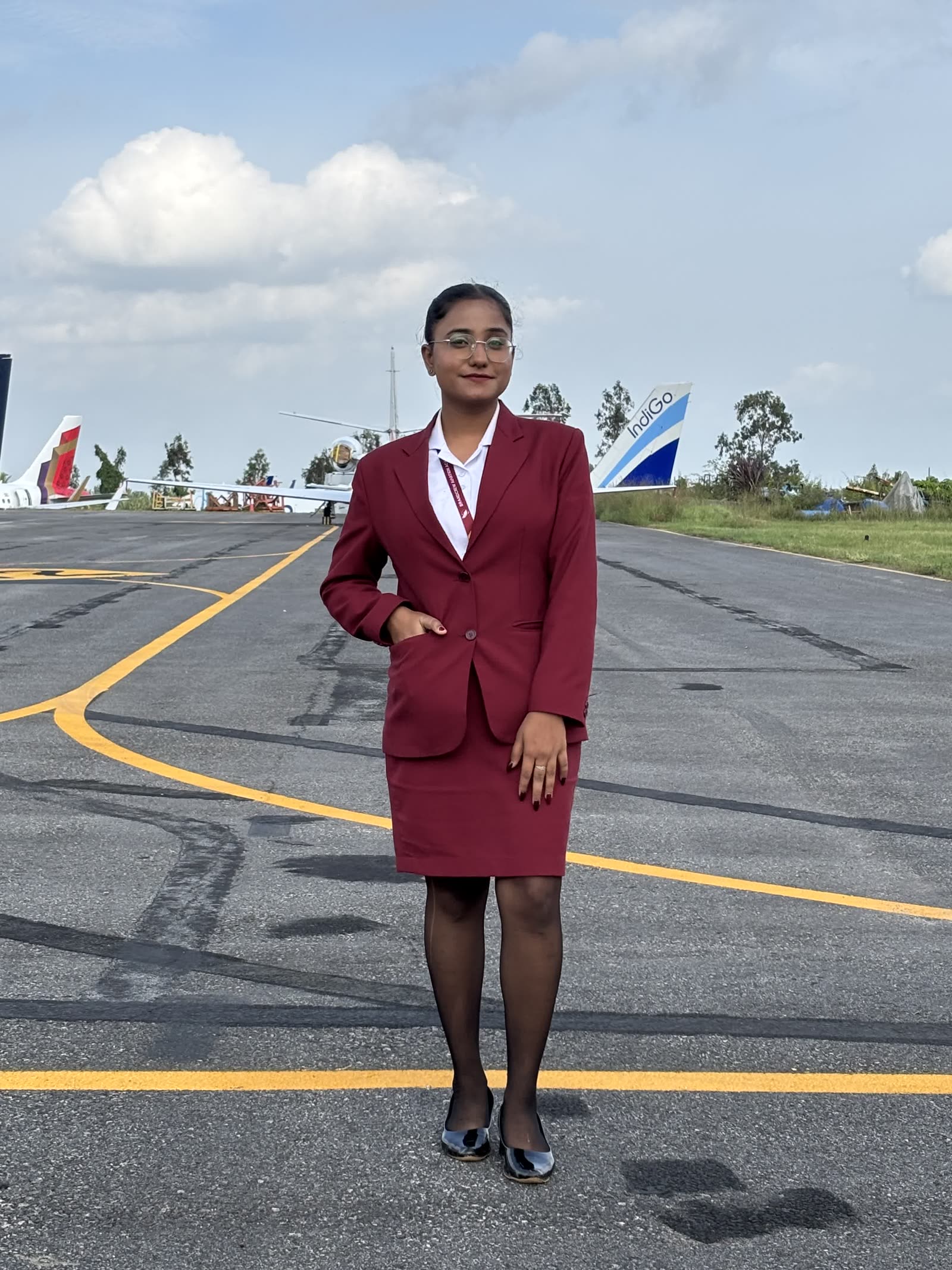 Brandcrew Aviation Academy students during training